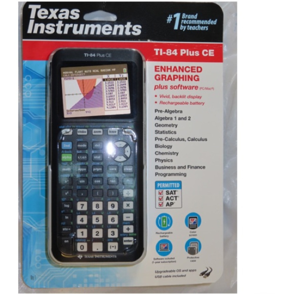 Texas Instruments TI-84 Plus CE Python Graphing Calculator - Picture 6 of 6